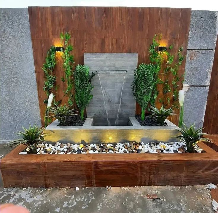 شلالات ونوافير تنسيق وتصميم حدايق شلالات ونوافير ومظلات