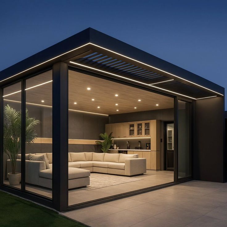 غرف زجاجية شركة زهرة البستان للمقاولات متخصصون فى التصميم…