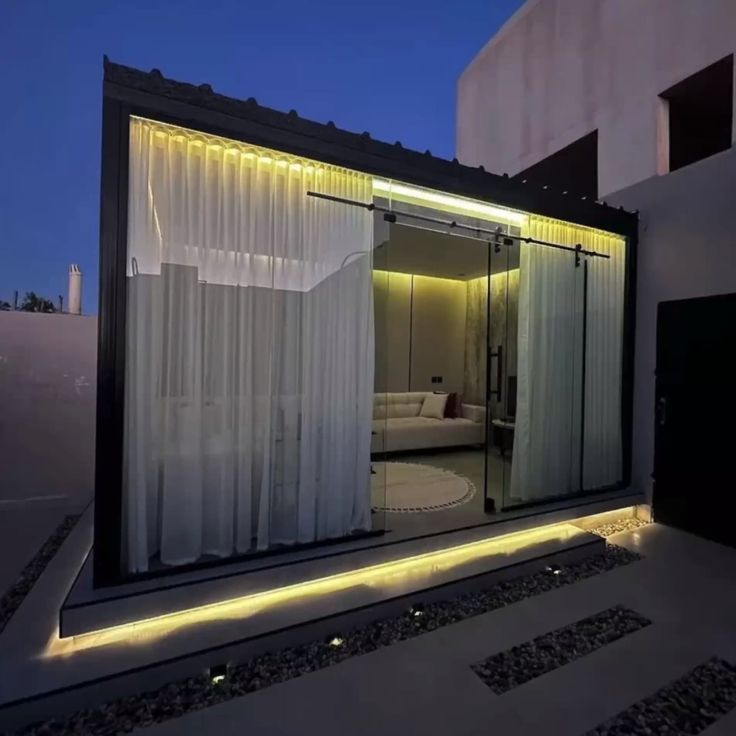 غرف زجاجية غرفة زجاجية