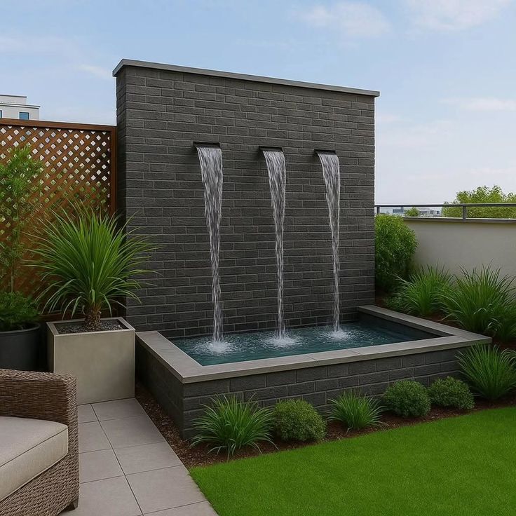 شلالات ونوافير #للاتصال #0554214352 🇸🇦📞 #قبل وبعد #تنسيق حدائق…