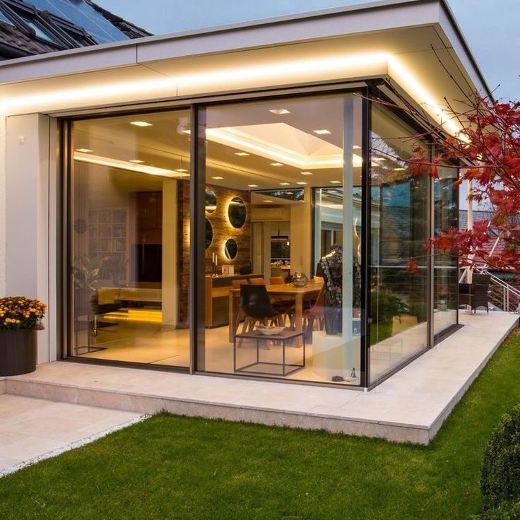 غرف زجاجية مجالس خارجيه زجاجيه