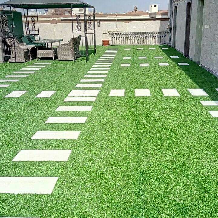 نجيلة طبيعي وصناعي نسعد بخدمتكم تنسيق كامل للحدائق والفلل والملاعب…