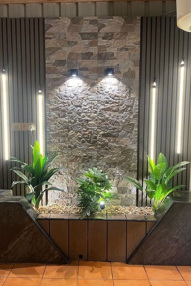 تكسيات وخشب باركية 😍🌹👍🌷 افكار إبداعيه لحديقة المنزل للتواصل حياكم… (2)